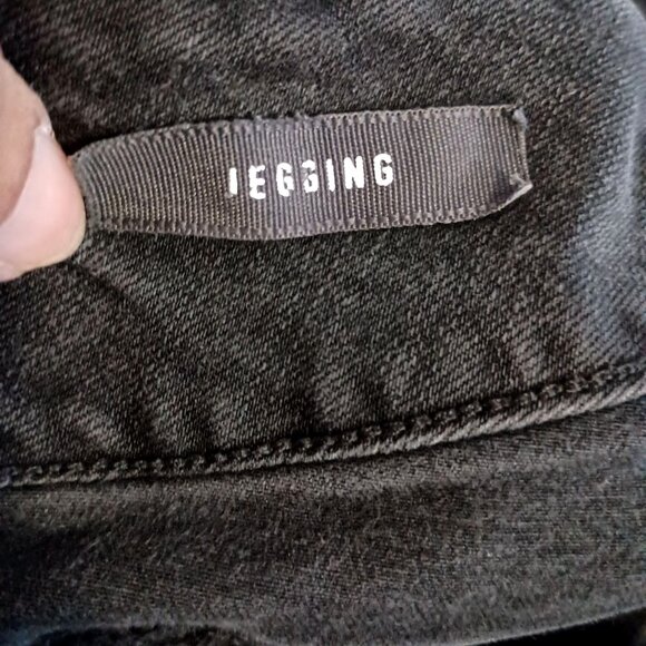 Torrid Jegging Skinny High-Rise Multi Zip Jean Black Size 14 Short Stretch - Picture 6 of 8